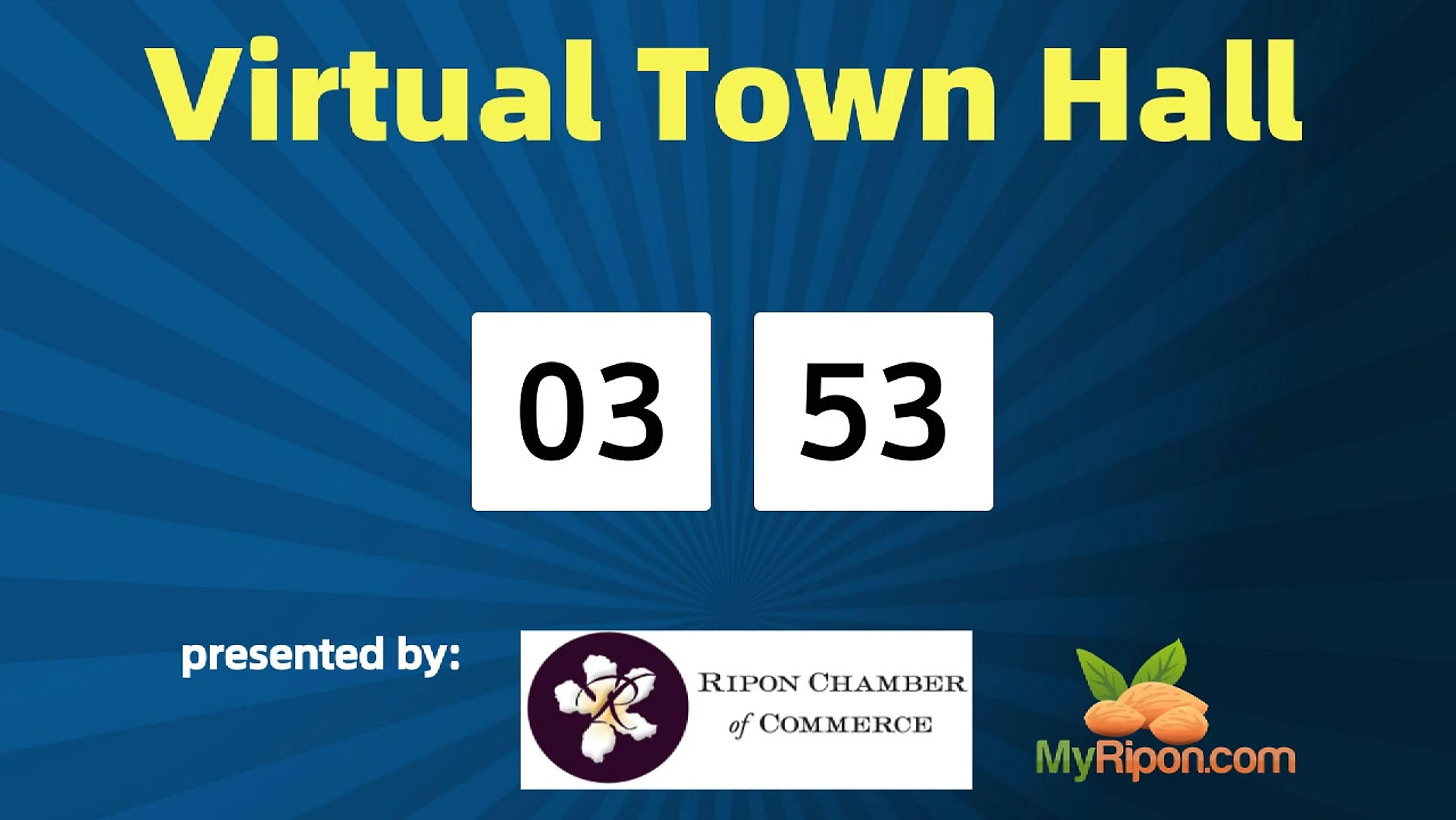 Virtual Town Hall 2020